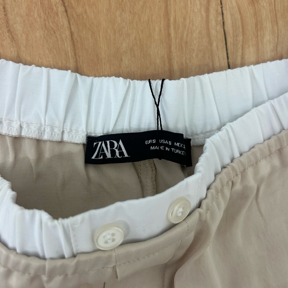 Zara Satin Shorts - Picture 2 of 4